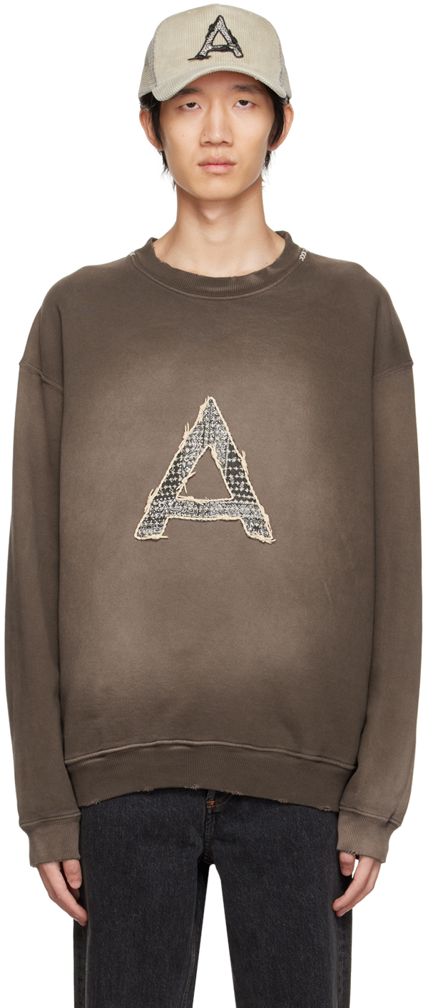 Alchemist Brown Knotted Sweatshirt