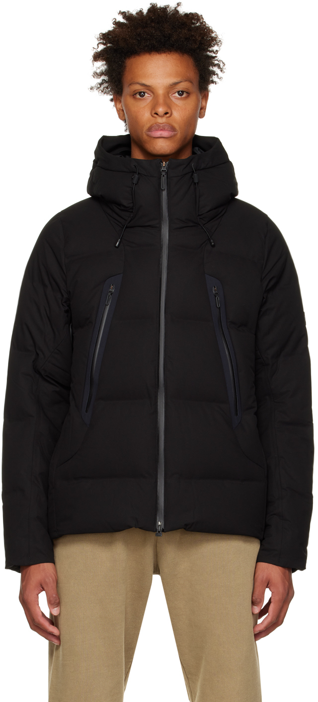 Black Oversized Mountaineer Down Jacket