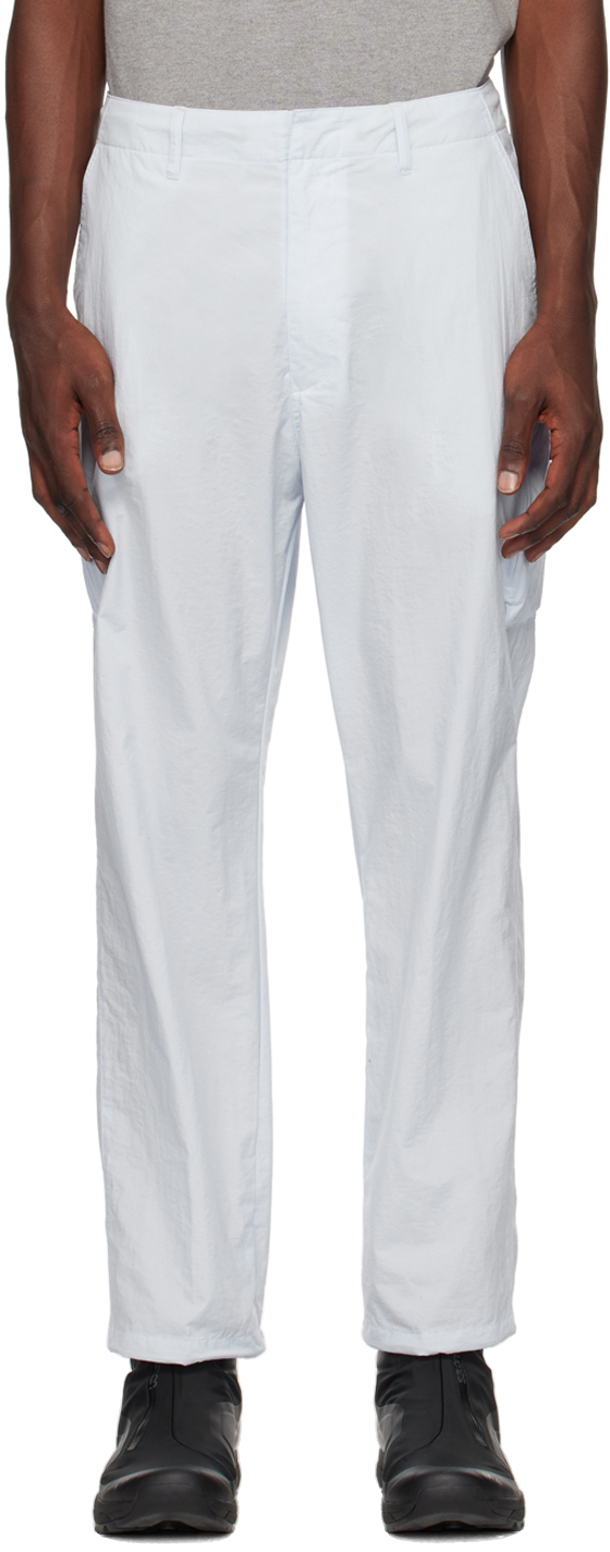 SSENSE Men Clothing Pants Cargo Pants White Cotton Cargo Pants 