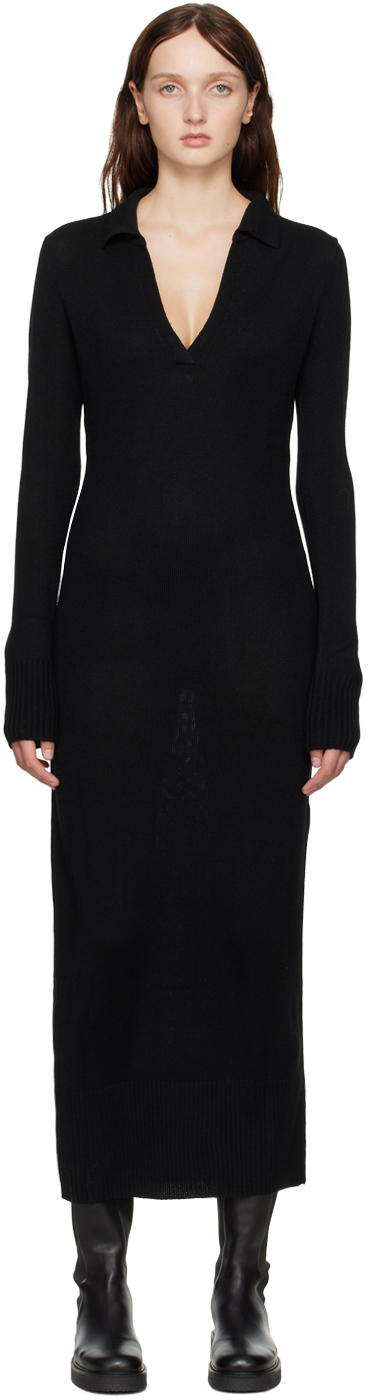 Staud: Black Crown Maxi Dress | SSENSE Canada