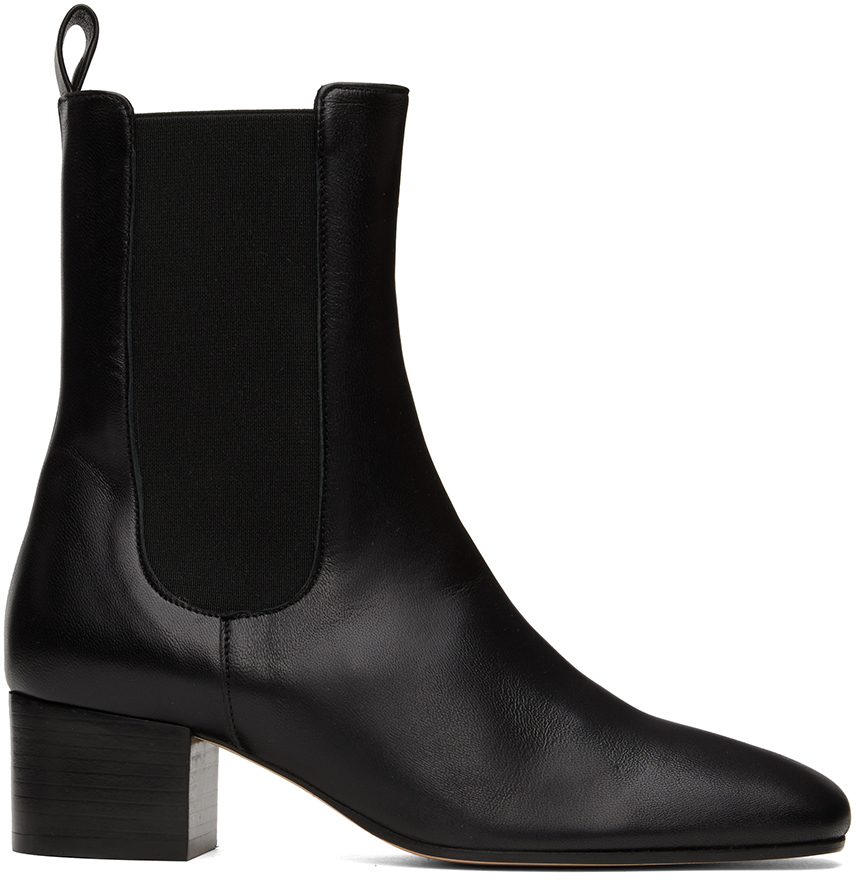 Black Daphne Boots by Staud on Sale