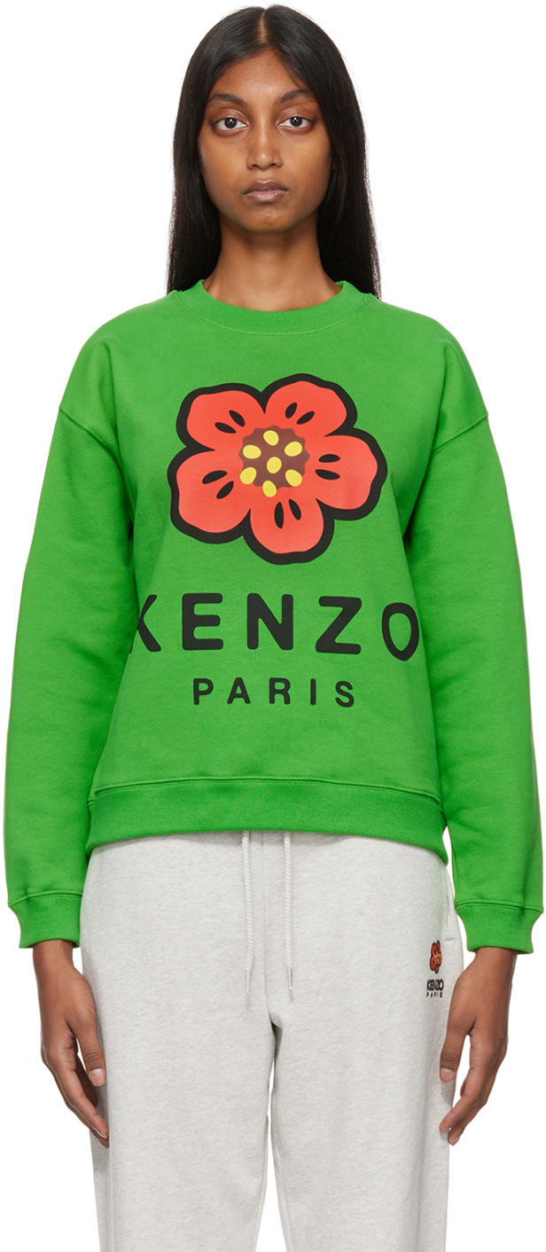 Kenzo Green Kenzo Paris Sweatshirt