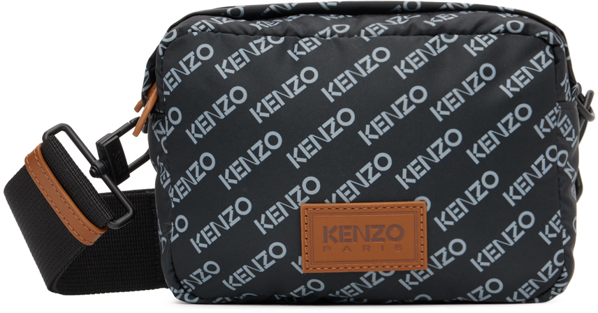 Kenzo Black Monogram Bag