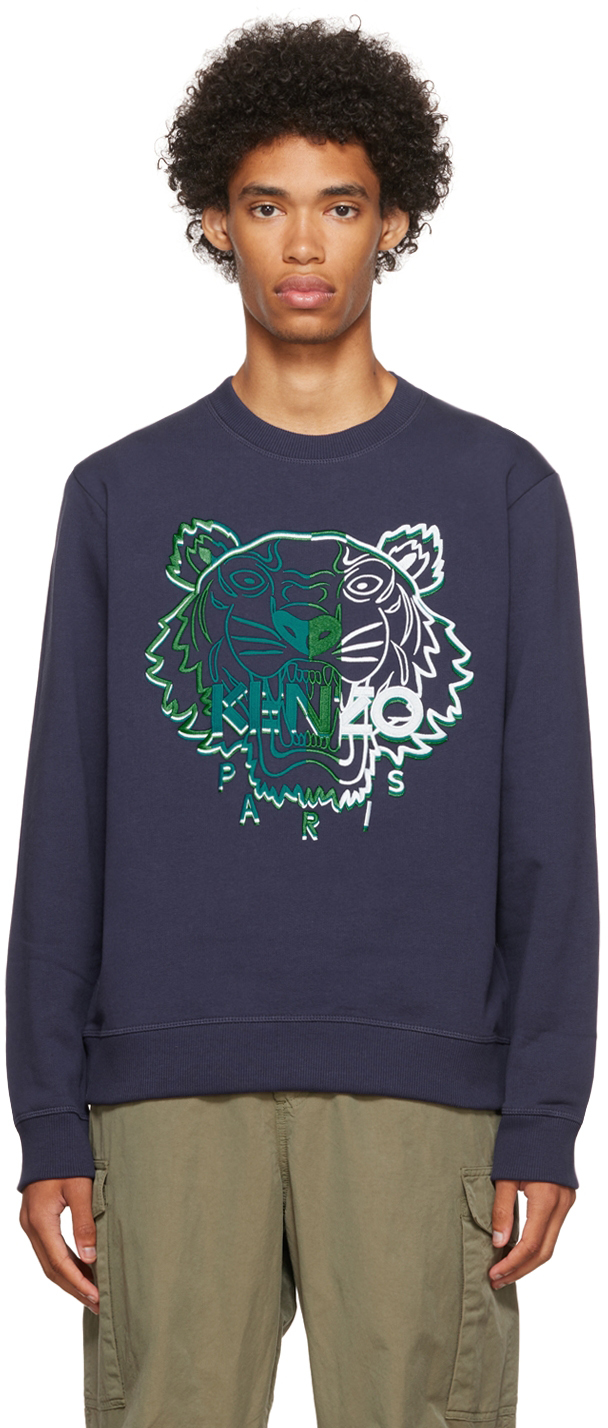 Kenzo Navy Tiger Sweatshirt