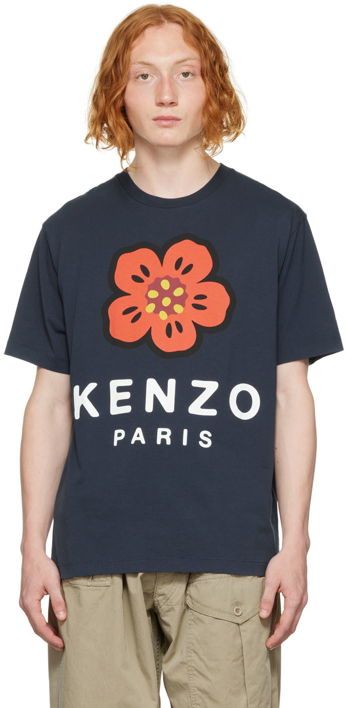 Kenzo Navy Kenzo Paris Seasonal Classic T-Shirt