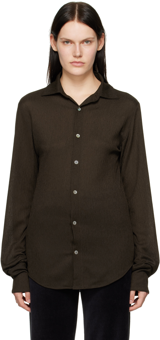 【Ludovic de Saint Sernin】Oversize Shirt LUDOVIC DE SAINT SERNIN Cotton Poplin Oversized Shirt