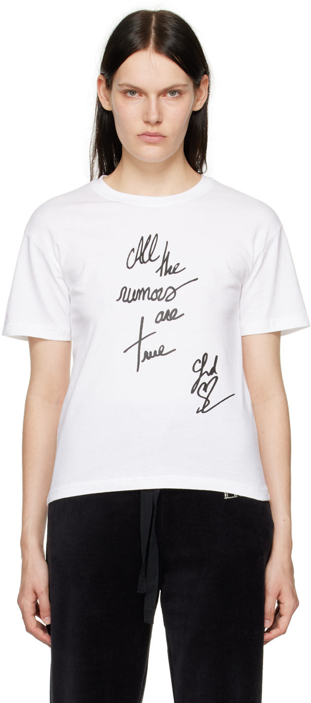 White 'All The Rumors Are True' T-Shirt