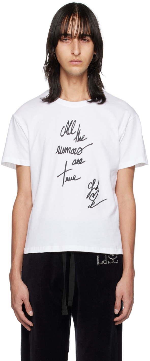 White 'All The Rumors Are True' T-Shirt