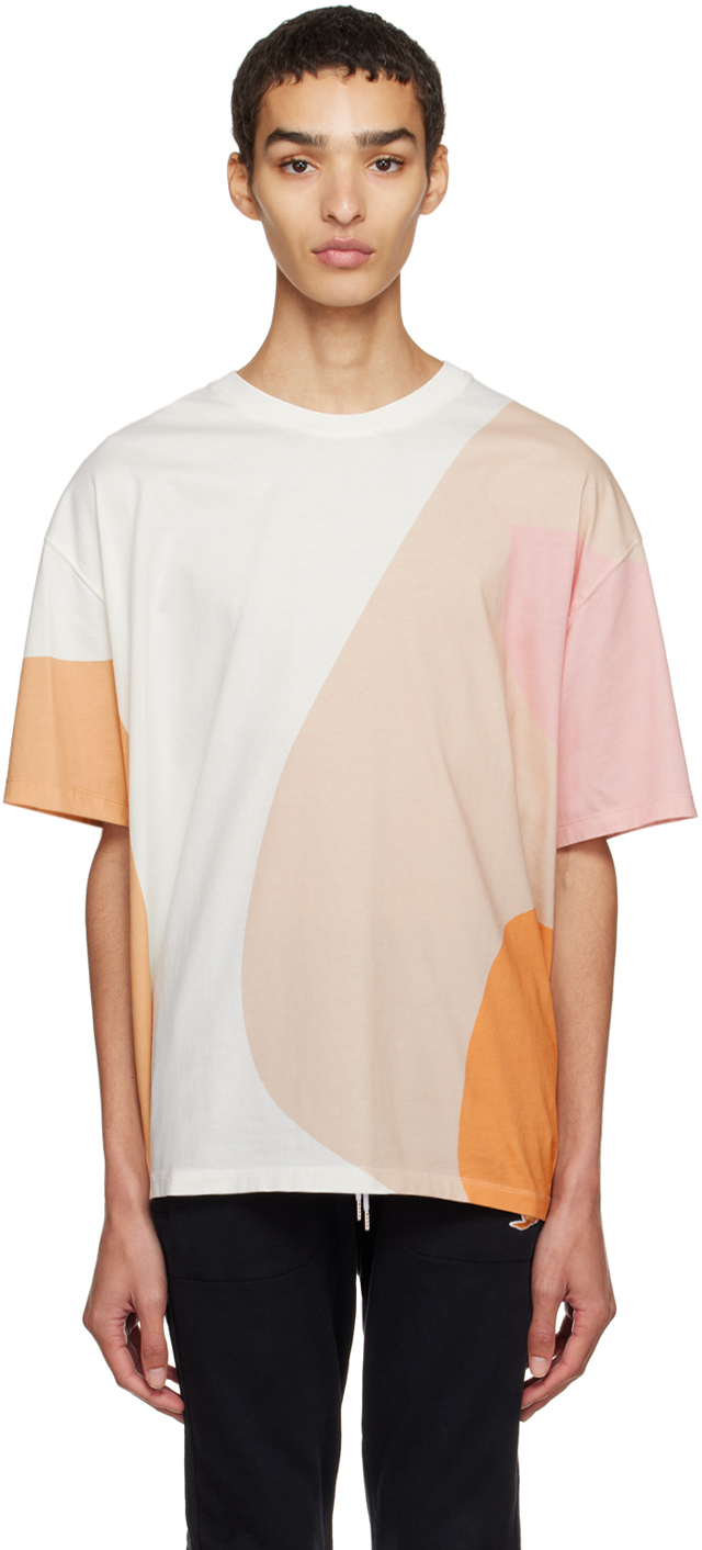 Maison Kitsuné Multicolor Pastel Composition T-Shirt