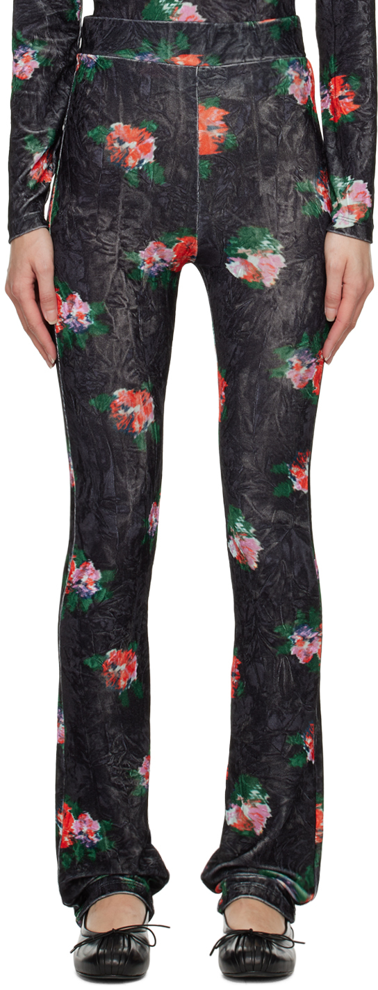 Grey Lux High-Rise Leggings Ssense Donna Abbigliamento Pantaloni e jeans Pantaloni Leggings & Treggings 