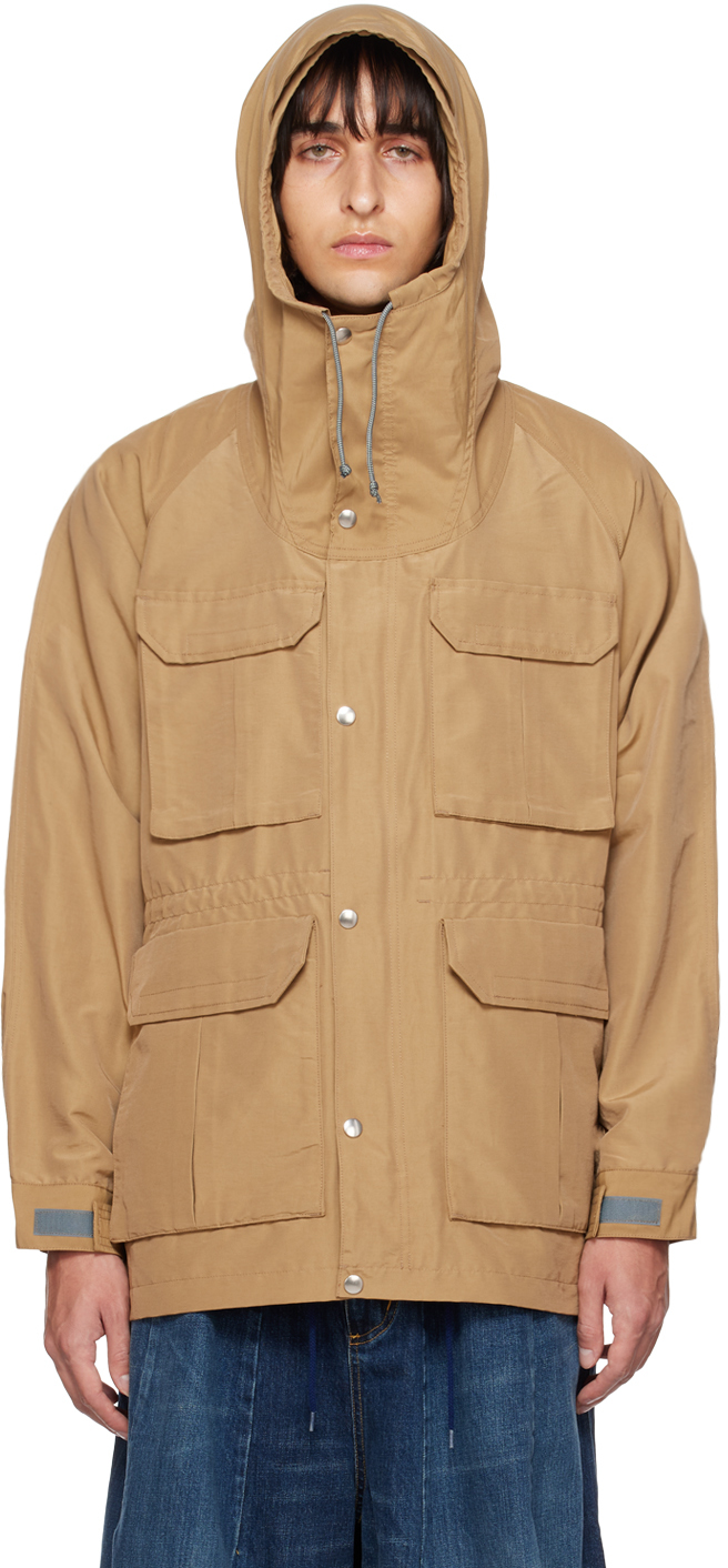 Tan Mountain Parka by BEAMS PLUS on Sale