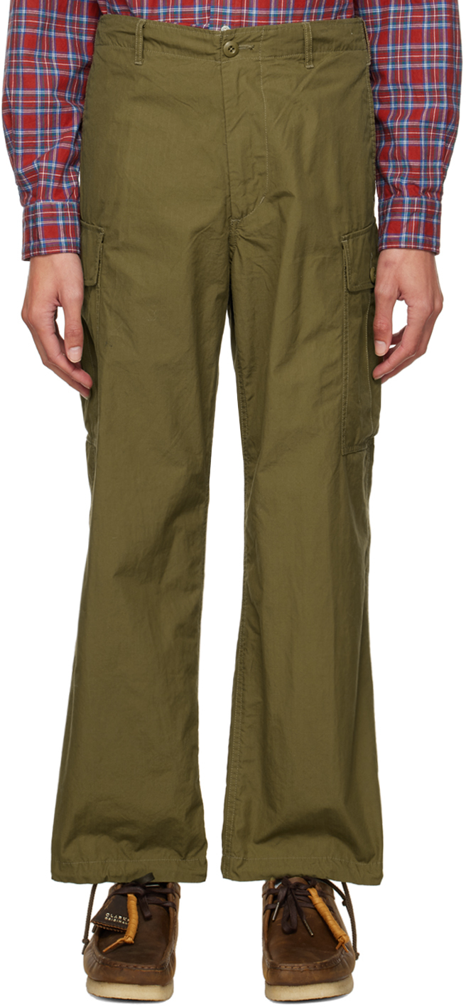 NVRFRGT: Pantalon cargo kaki à quatre poches | France