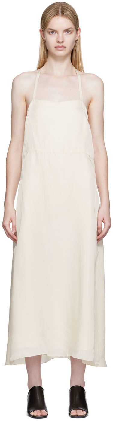 Maria McManus: Off-White T-Slip Midi Dress | SSENSE Canada