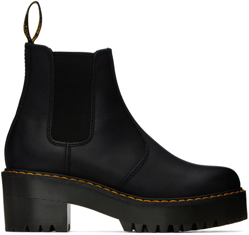 Black Rometty Ankle Boots