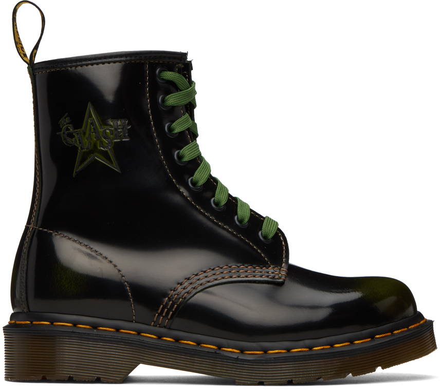 Dr. Martens Green 1460 The Clash Boots