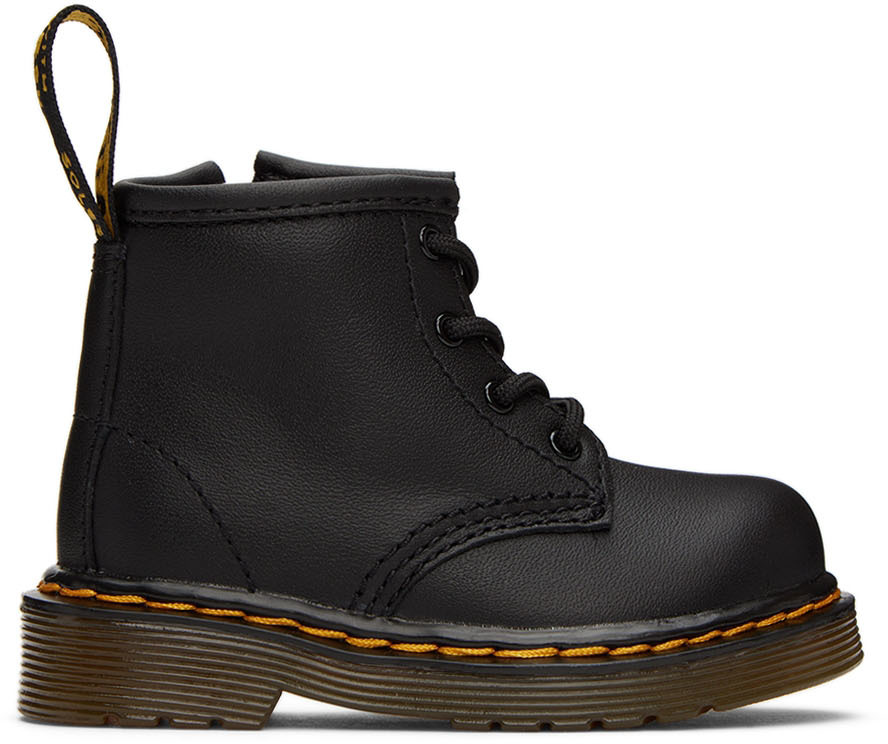 Dr. Martens Baby Black Softy T 1460 Boots
