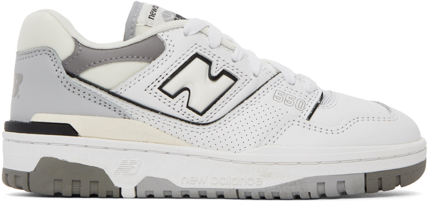 New Balance 550 Blanches