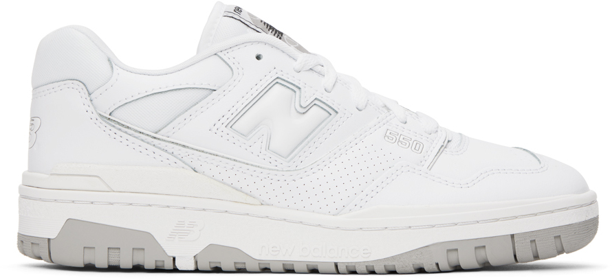 New Balance 550 Blanches