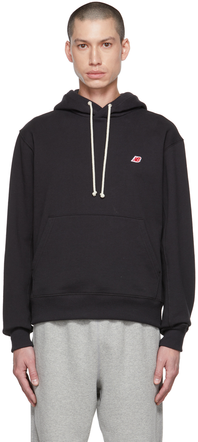 Black Made in USA Core Hoodie