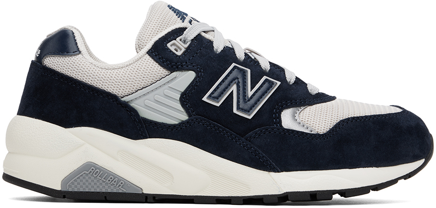 New Balance Navy 580 Sneakers In Blue