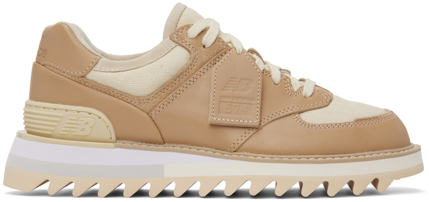 New Balance Beige Tds Edition 574 Sneakers In Multicolor