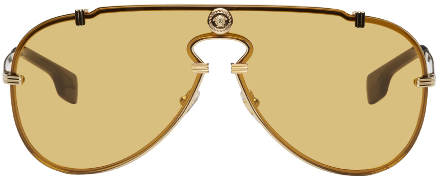 versace sunglasses gold medusa