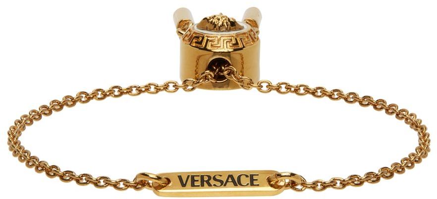 Versace Bronze Medusa Bracelet
