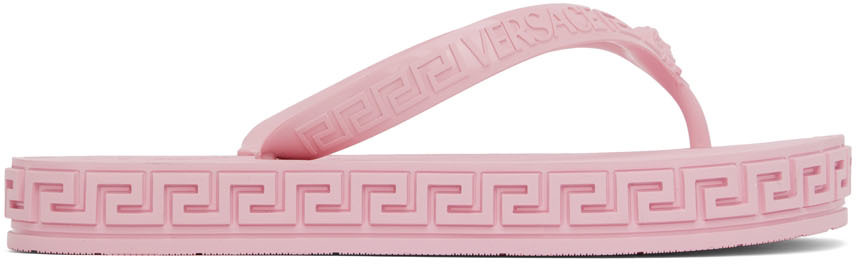 Versace Fabric Sandal in Pink