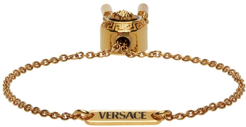 Versace Bronze Medusa Bracelet