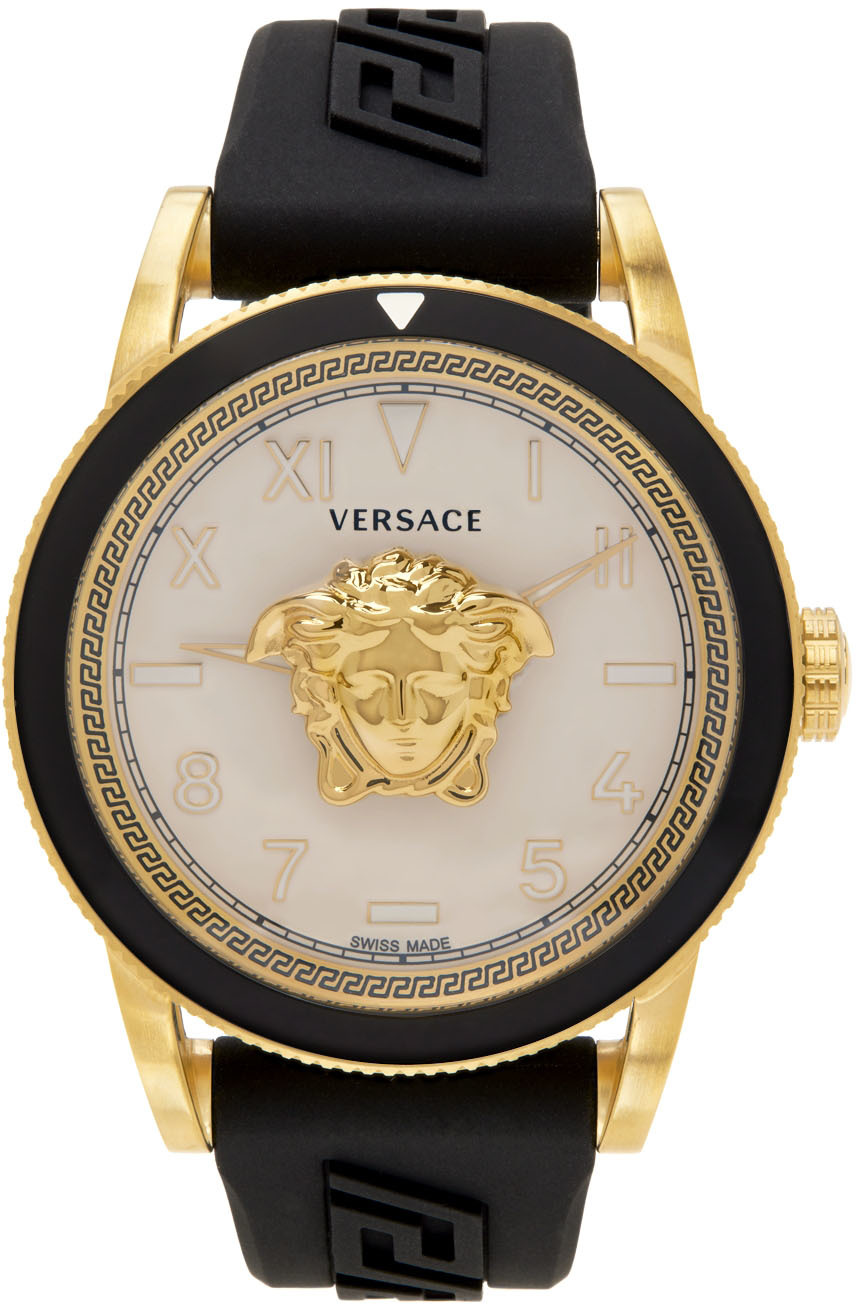 Versace Black V-Palazzo Watch