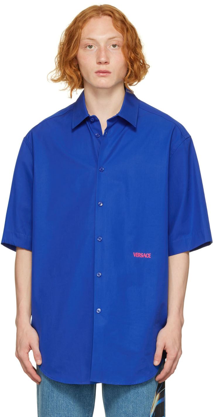 Versace hotsell embroidered shirt