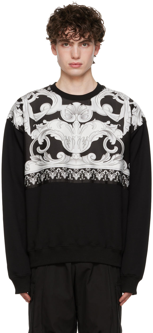 Black Barocco Sweatshirt