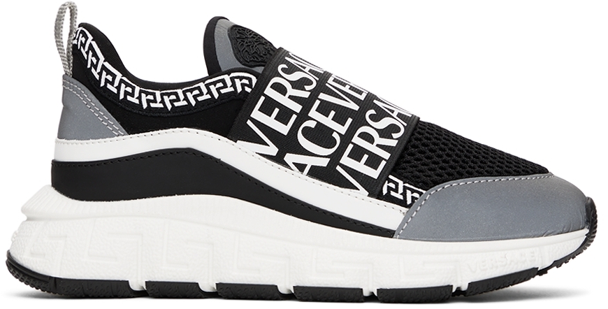 Versace Logo-print Slip-on Sneakers