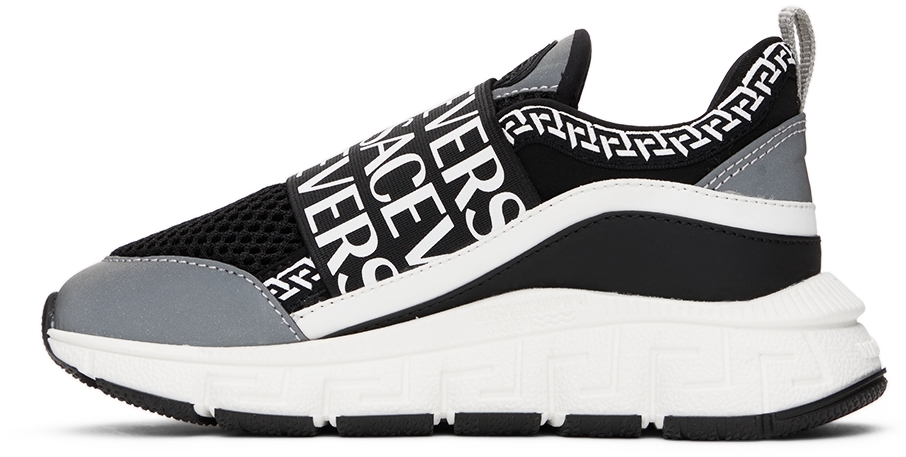 Versace Logo-print Slip-on Sneakers