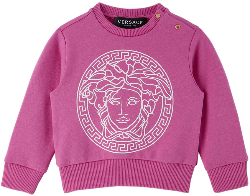 Versace Baby Pink Medusa Sweatshirt