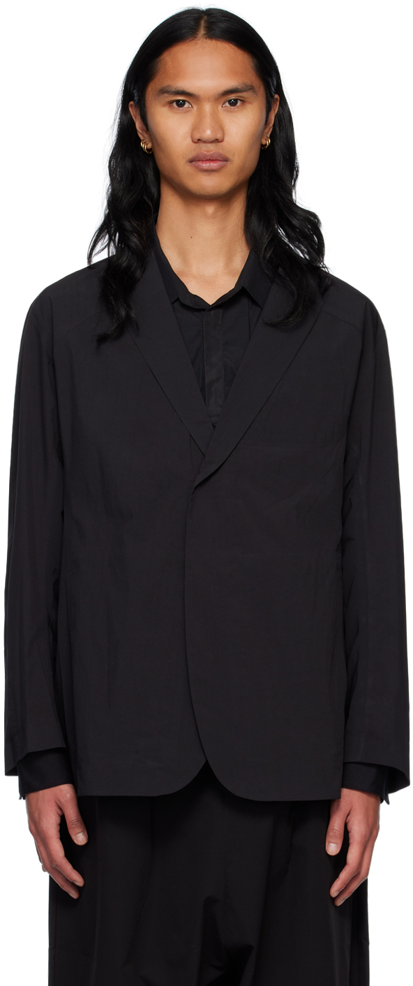 White Mountaineering®︎: Black Tailored Blazer | SSENSE