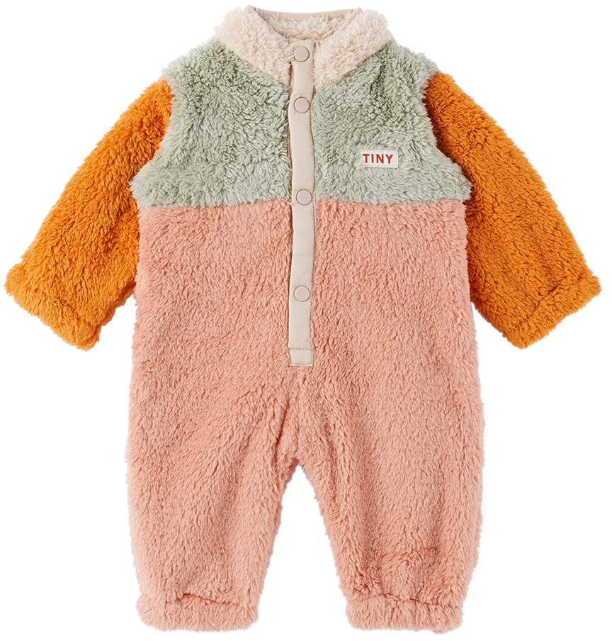 Baby Multicolor Color Block Jumpsuit by TINYCOTTONS SSENSE