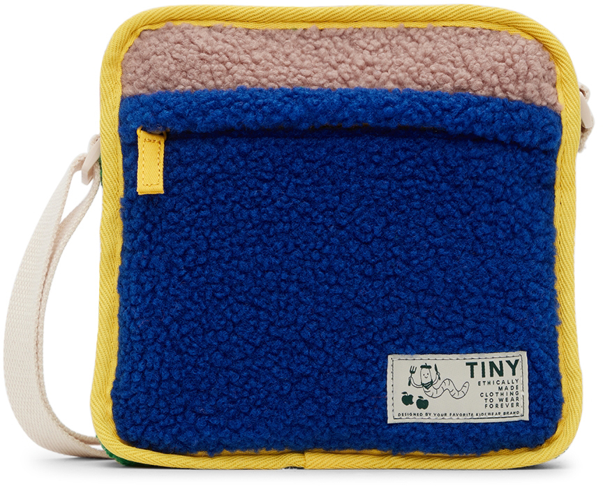 Tinycottons Kids Multicolor Colorblock Bag In J29