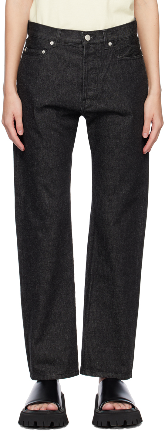 Black Cargo Shorts Ssense Donna Abbigliamento Pantaloni e jeans Jeans Jeans a zampa & bootcut 