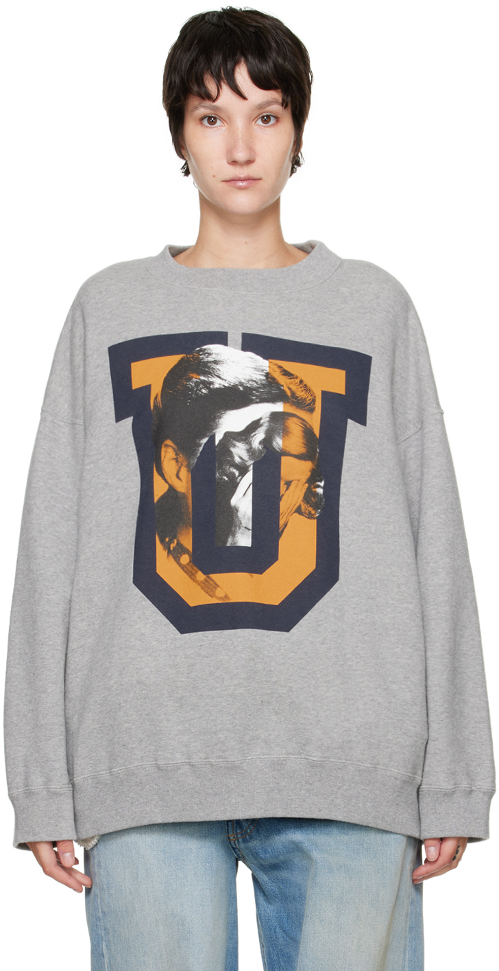 Gray Graphic Sweatshirt