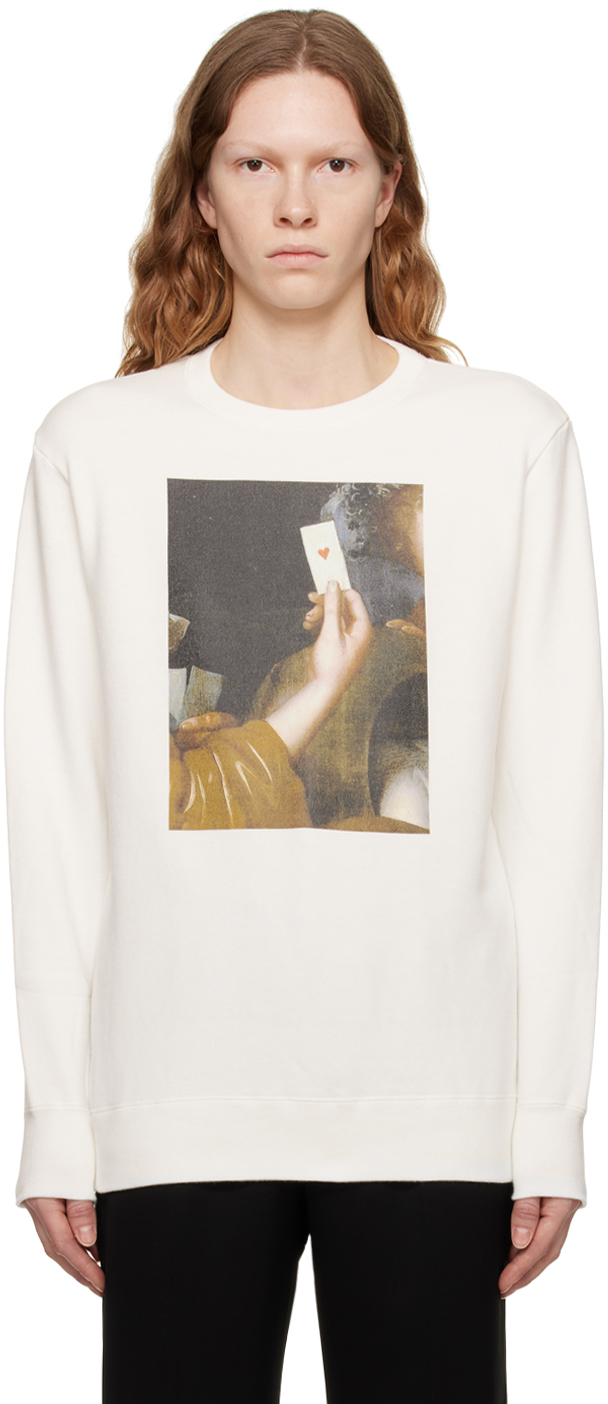Off-White Card Sweatshirt