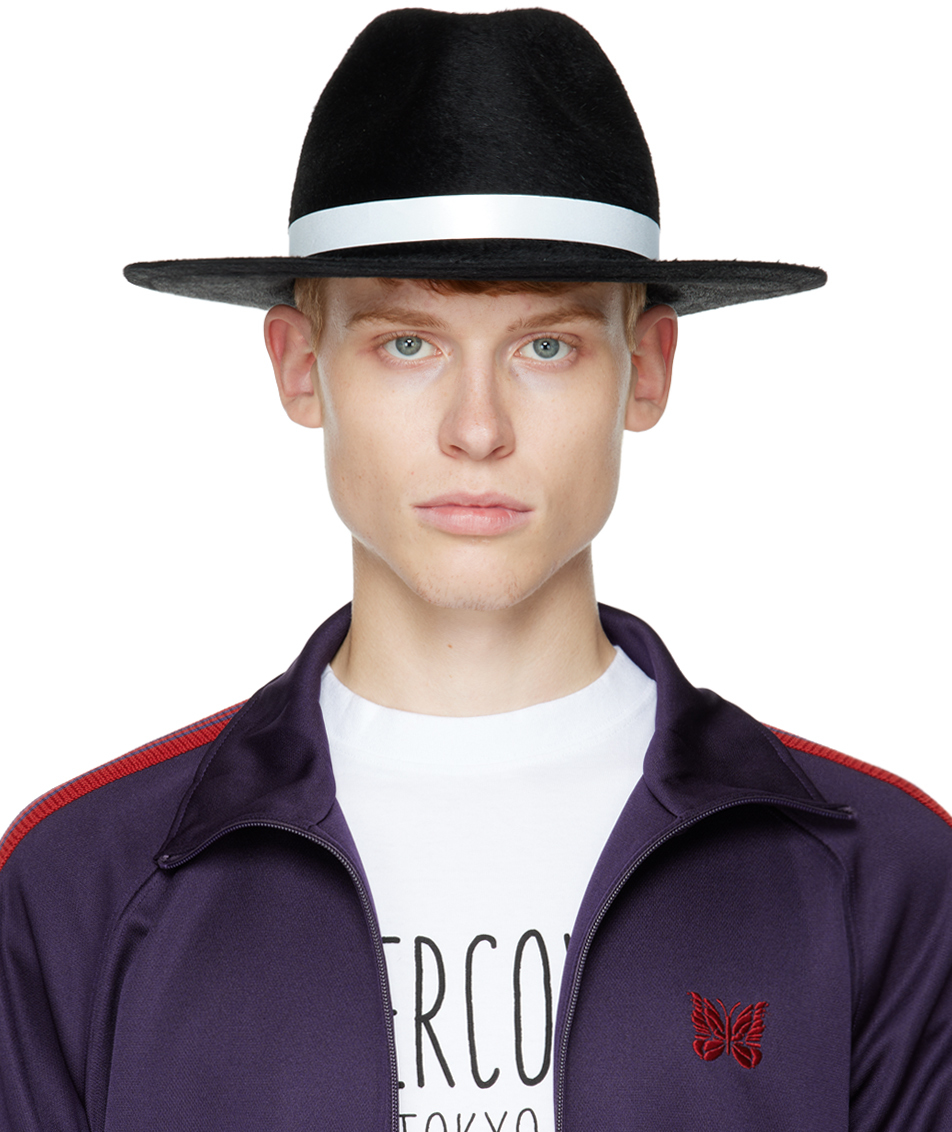 UNDERCOVER BLACK REFLECTIVE STRUCTURED HAT