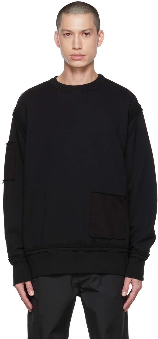 UNDERCOVER BLACK PATCH SWEATER