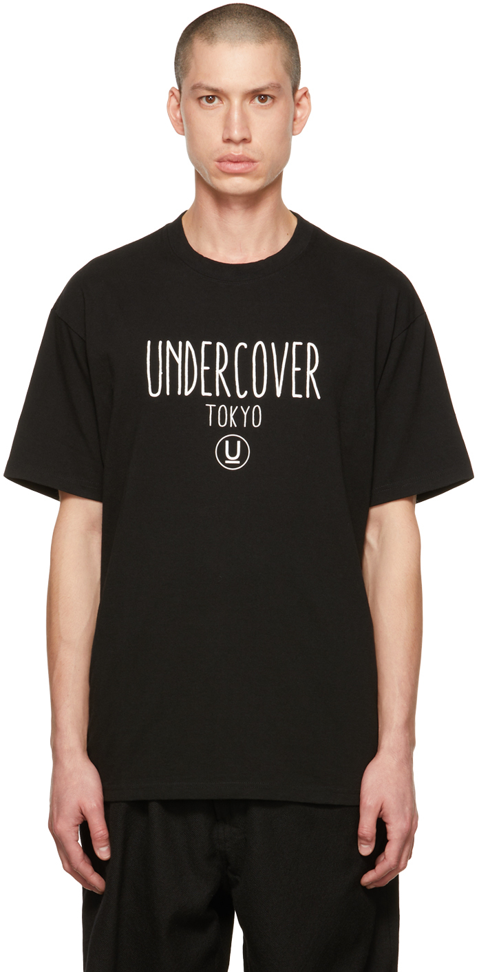 Undercover: Black Print T-Shirt | SSENSE