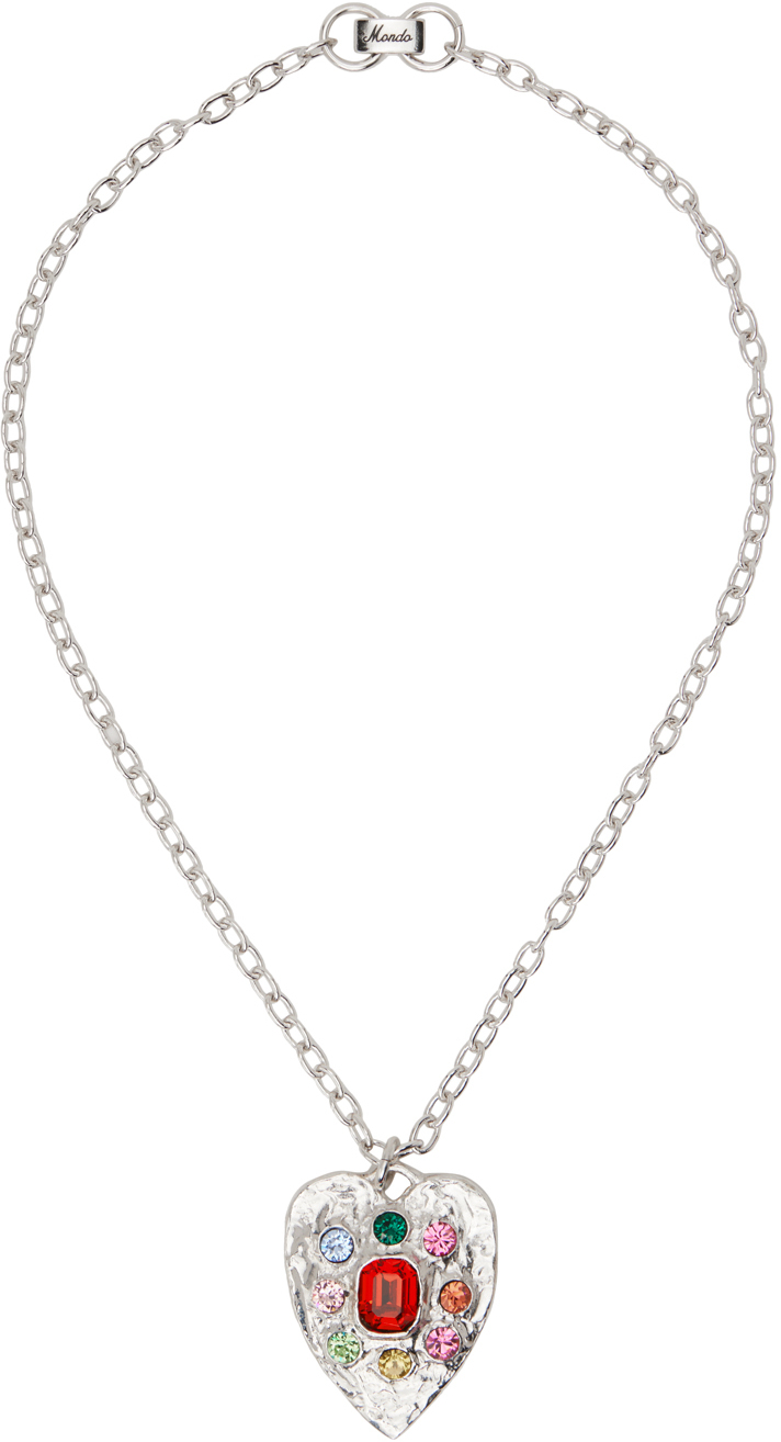 Mondo Mondo: Silver Tropicana Necklace | SSENSE