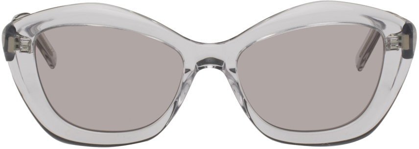 Saint Laurent Gray SL 68 Sunglasses