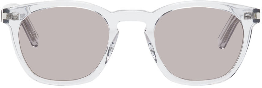 Grey SL 28 Round Sunglasses Ssense Uomo Accessori Occhiali da sole 