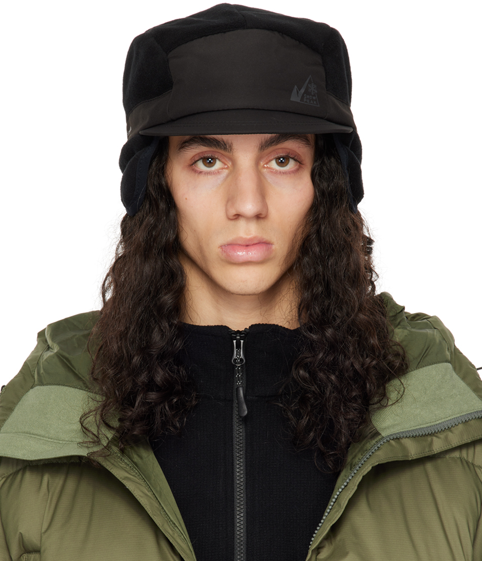 Snow Peak Black Mountain of Moods Edition 2Way Cap SSENSE UK