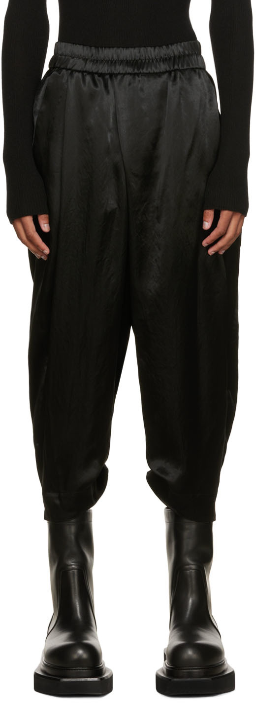 Julius Black Twist Trousers | Smart Closet