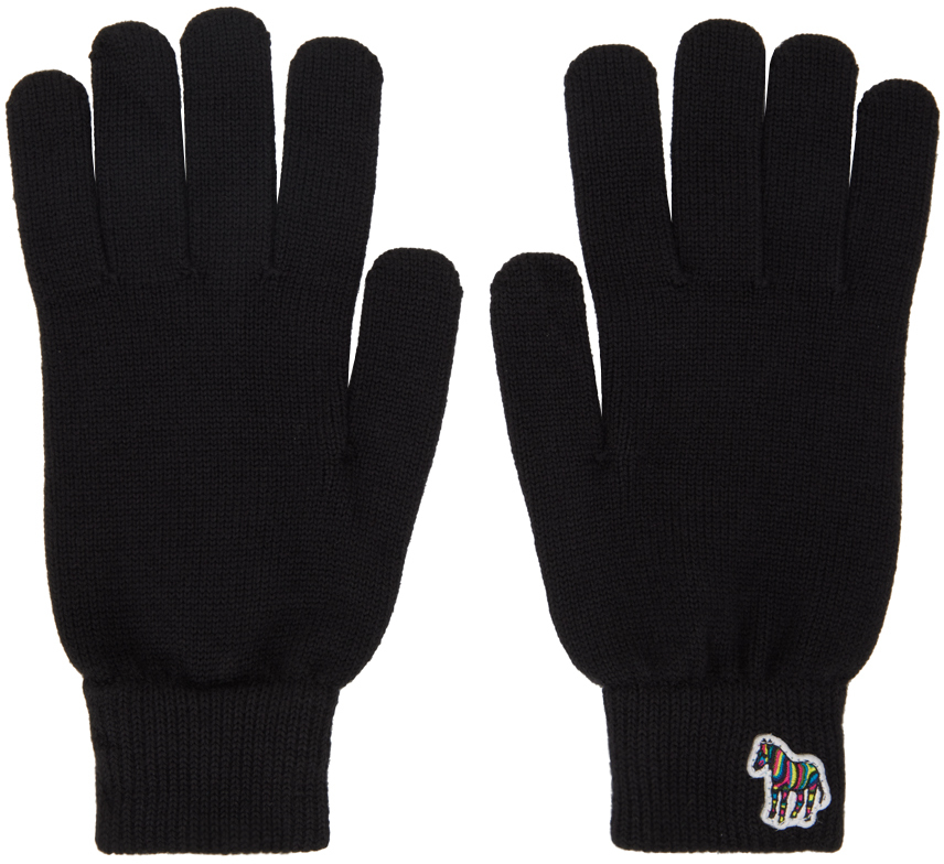 Black Zebra Gloves SSENSE Men Accessories Gloves 